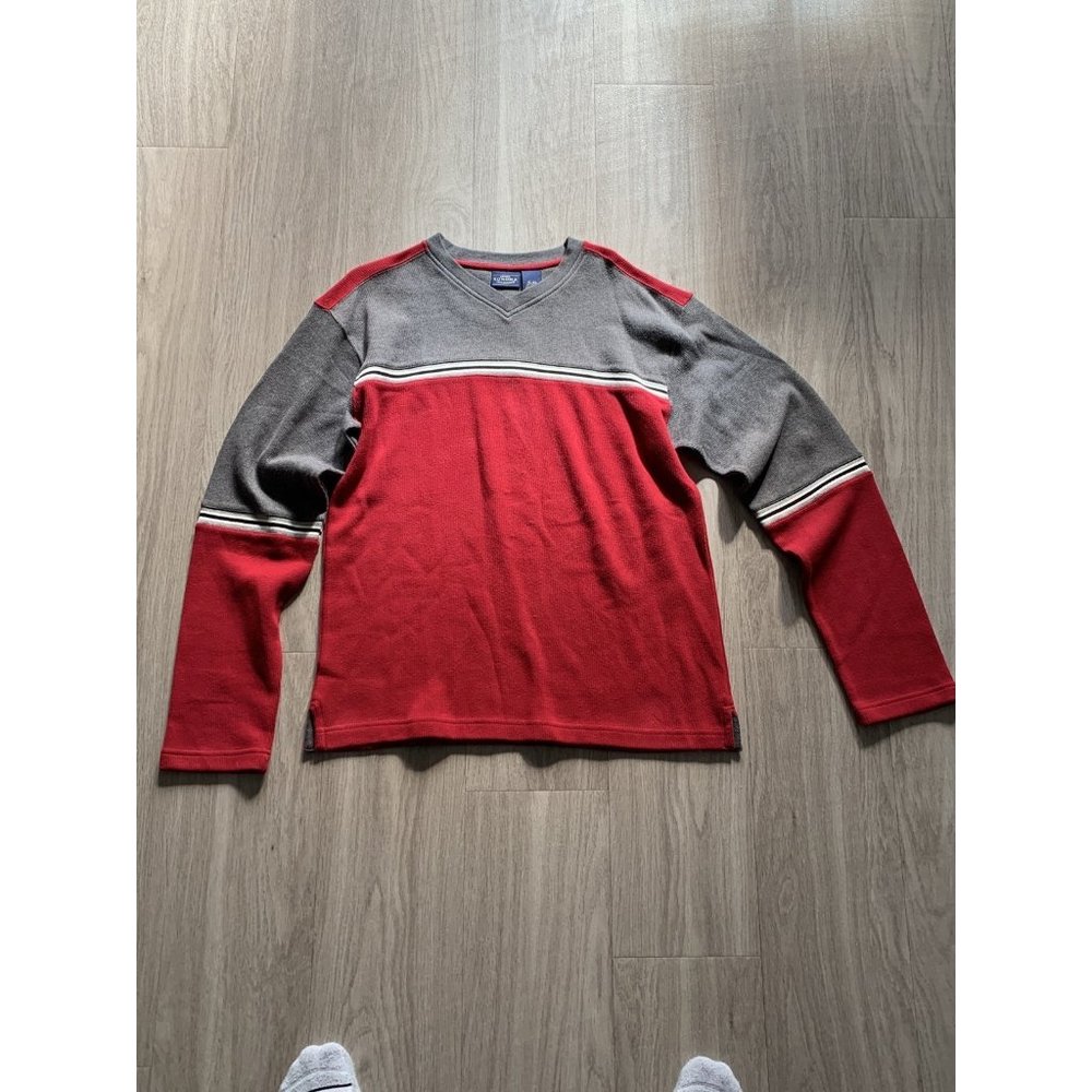 Sonoma XL long sleeve shirt red grey